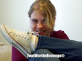 Sexy teen feet soles toes and socks tease hd 720p